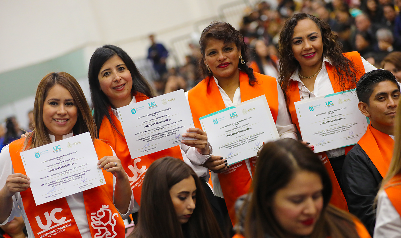Nuevo León Imparable en la Educación, se gradúan cerca de mil 500
